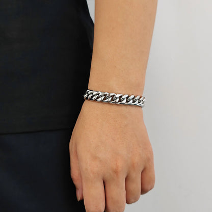 Trendy Stainless Steel Cuban Bracelet