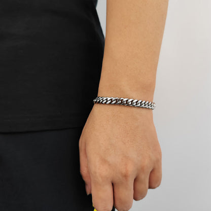 Trendy Stainless Steel Cuban Bracelet