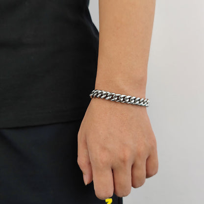 Trendy Stainless Steel Cuban Bracelet