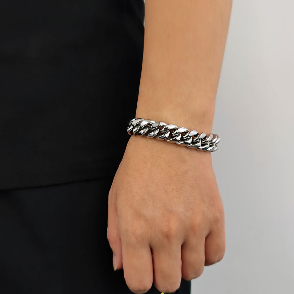 Trendy Stainless Steel Cuban Bracelet